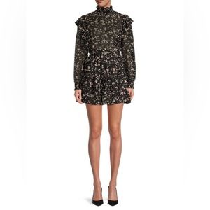 Saks Fifth Avenue | Floral Print Chiffon Dress